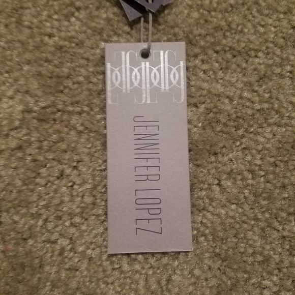 Petite Jlo Cleo Leaf Hi-Low Dress - Picture 5 of 5